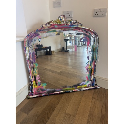 Rebel Arch Graffiti Mirror