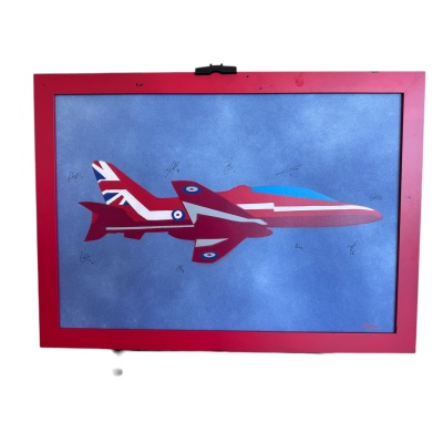 Red Arrows 2025: Unique Artwork