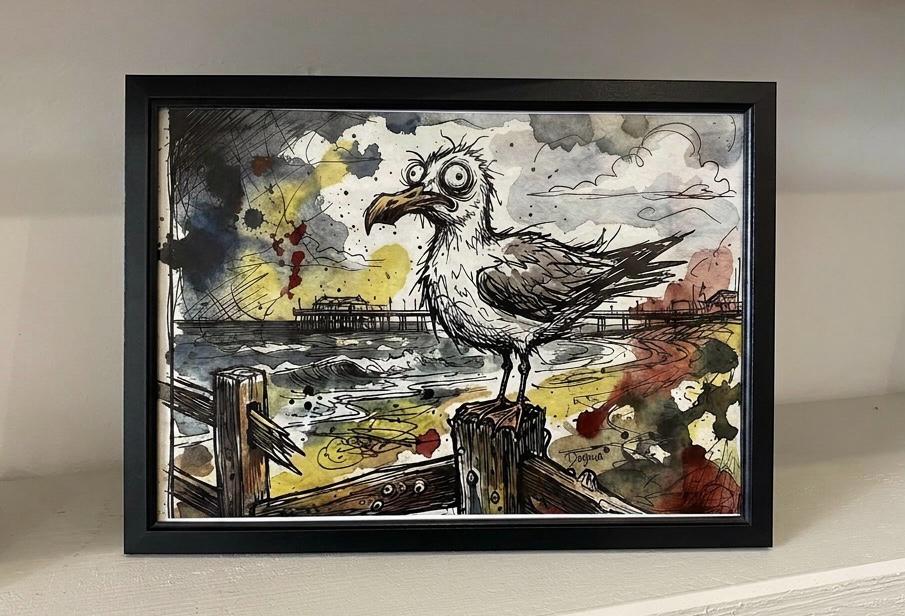 Cleethorpes Seagull Print 2026 By Dogma