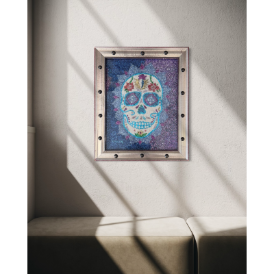 Glitter Skull