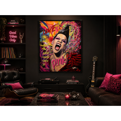 Pink Print
